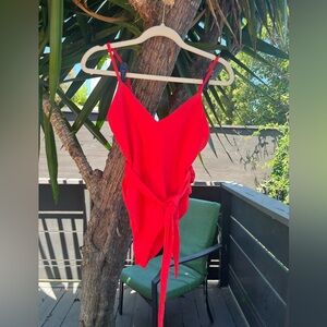 Mara Hoffman belted Gamela One-Piece